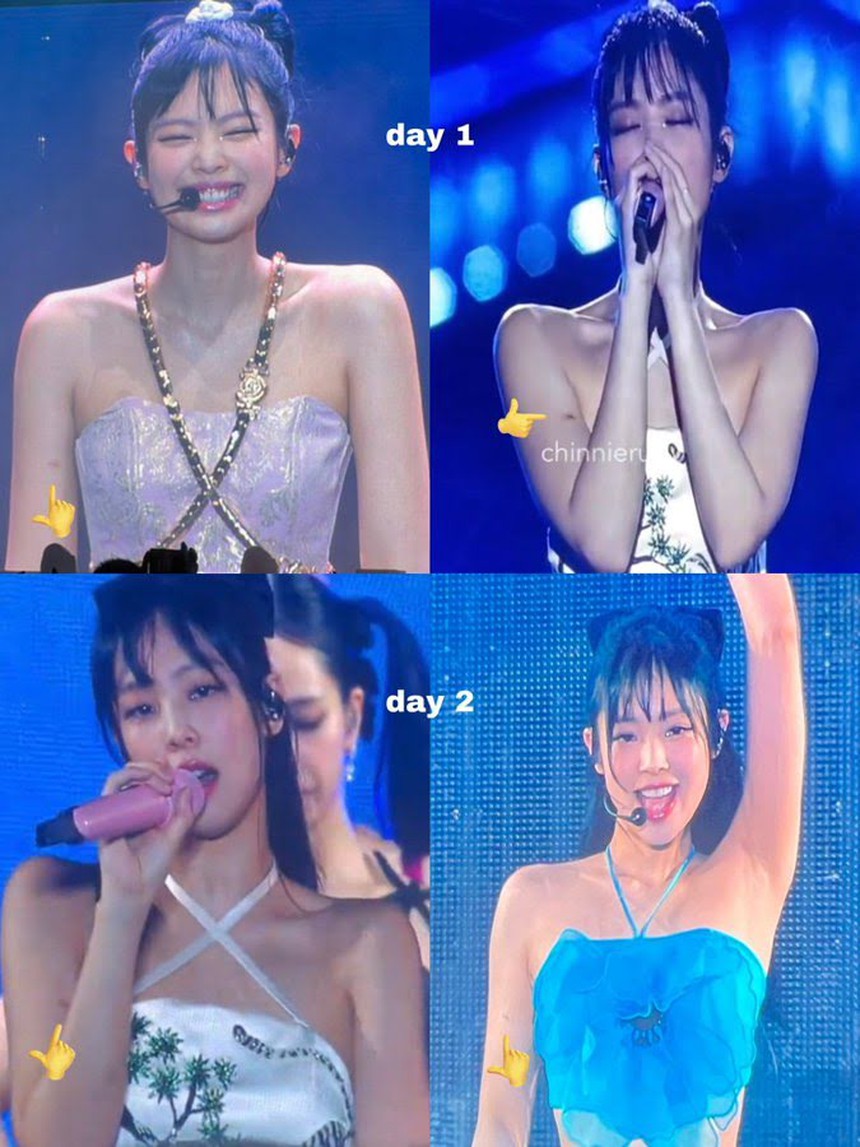 Jennie Blackpink gây chú ý khi thay đổi cách trang điểm tại Born Pink tour - Ảnh 9.