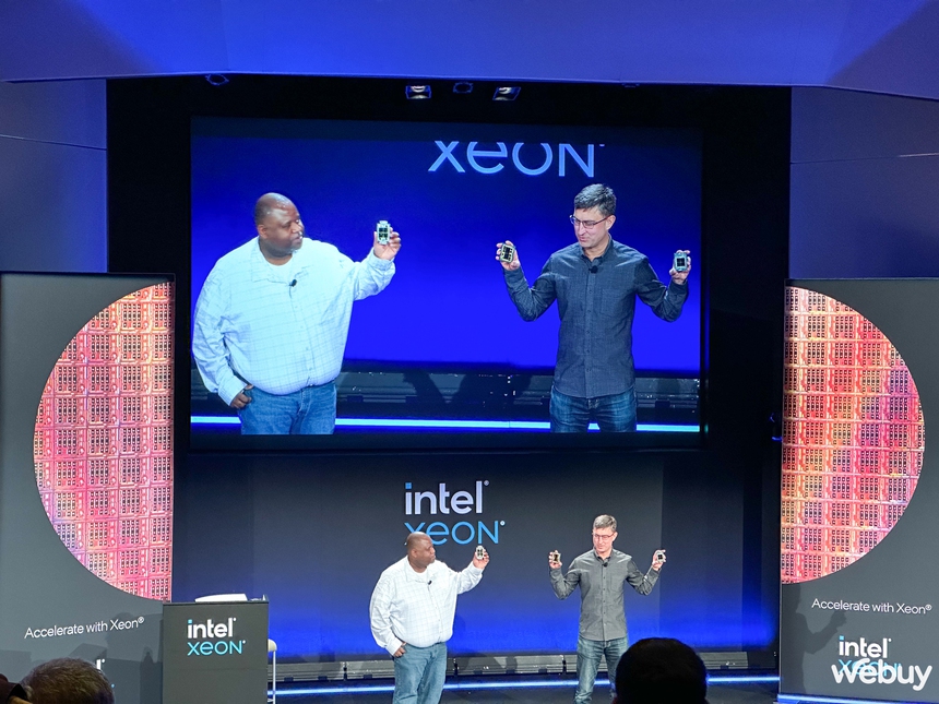 Intel ra mắt loạt CPU máy chủ mới, Xeon Scalable thế hệ 4, các mẫu CPU và GPU dòng Xeon Max - Ảnh 1.