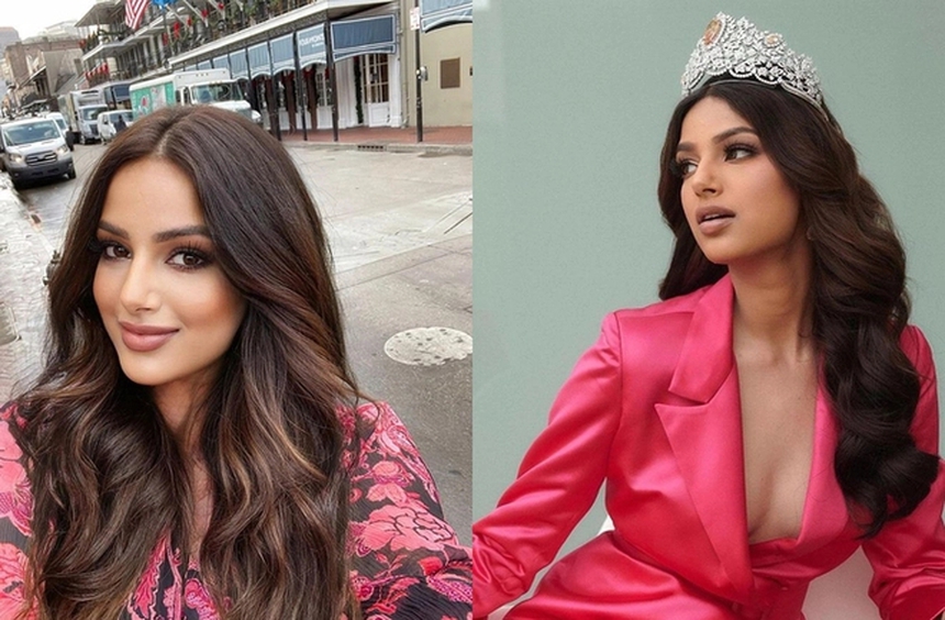 Diện mạo lạ đời của Hoa hậu Hoàn vũ 2021: Mặc xấu trường kỳ, cân nặng tăng - giảm như đồ thị hình sin - Ảnh 9. Diện mạo lạ đời của Hoa hậu Hoàn vũ 2021: Mặc xấu trường kỳ, cân nặng tăng - giảm như đồ thị hình sin - Ảnh 9.