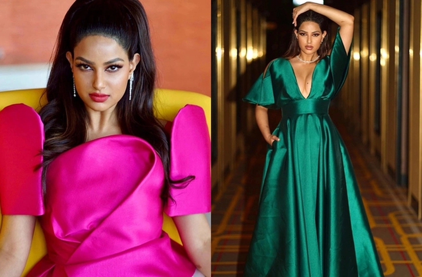 Diện mạo lạ đời của Hoa hậu Hoàn vũ 2021: Mặc xấu trường kỳ, cân nặng tăng - giảm như đồ thị hình sin - Ảnh 8. Diện mạo lạ đời của Hoa hậu Hoàn vũ 2021: Mặc xấu trường kỳ, cân nặng tăng - giảm như đồ thị hình sin - Ảnh 8.