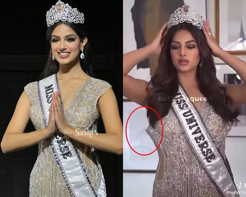 Diện mạo lạ đời của Hoa hậu Hoàn vũ 2021: Mặc xấu trường kỳ, cân nặng tăng - giảm như đồ thị hình sin - Ảnh 5. Diện mạo lạ đời của Hoa hậu Hoàn vũ 2021: Mặc xấu trường kỳ, cân nặng tăng - giảm như đồ thị hình sin - Ảnh 5.