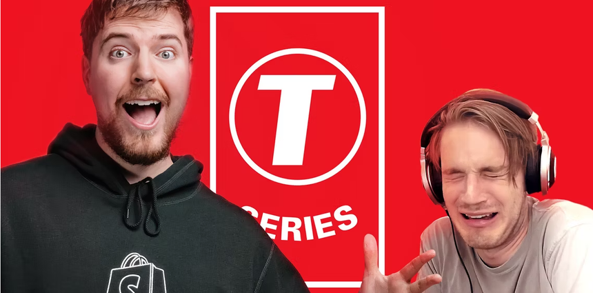 MrBeast "tuyên chiến" với T-Series, hứa hẹn phục thù cho Pewdiepie - Ảnh 2. MrBeast "tuyên chiến" với T-Series, hứa hẹn phục thù cho Pewdiepie - Ảnh 2.