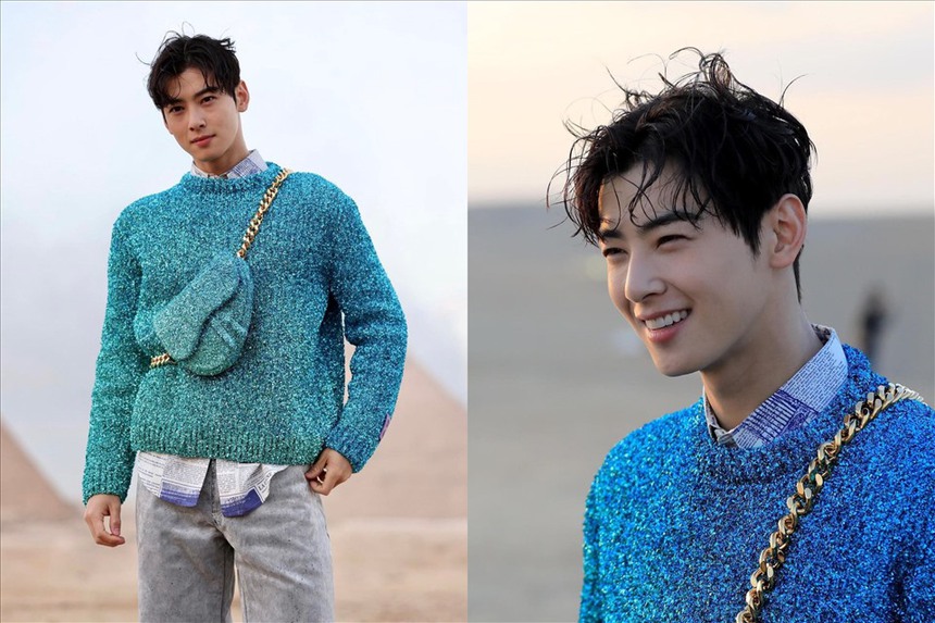 Cha Eun Woo khoe visual mê hoặc ở Ai Cập - Ảnh 6.