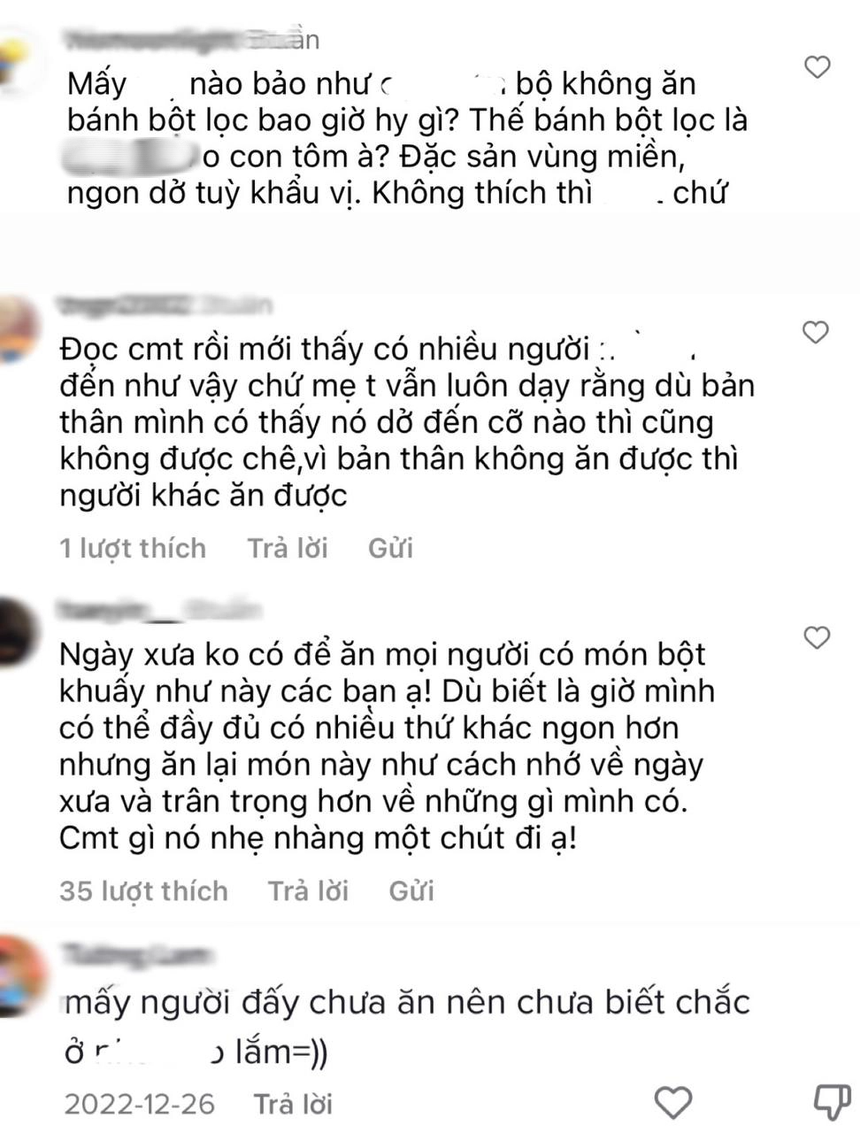 Trổ tài với món ăn vặt tuổi thơ, cô gái bức xúc khi bị cộng đồng mạng tả món ăn bằng từ ngữ khó nghe - Ảnh 4.