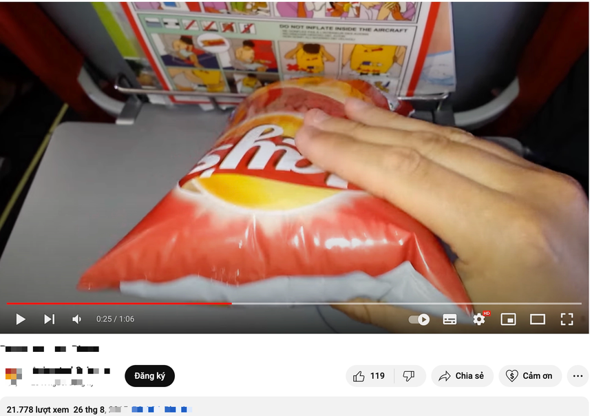 Vô tình mang đồ ăn vặt lên máy bay, cô gái hoảng hồn vì bao bì bỗng dưng phát nổ - Ảnh 7.