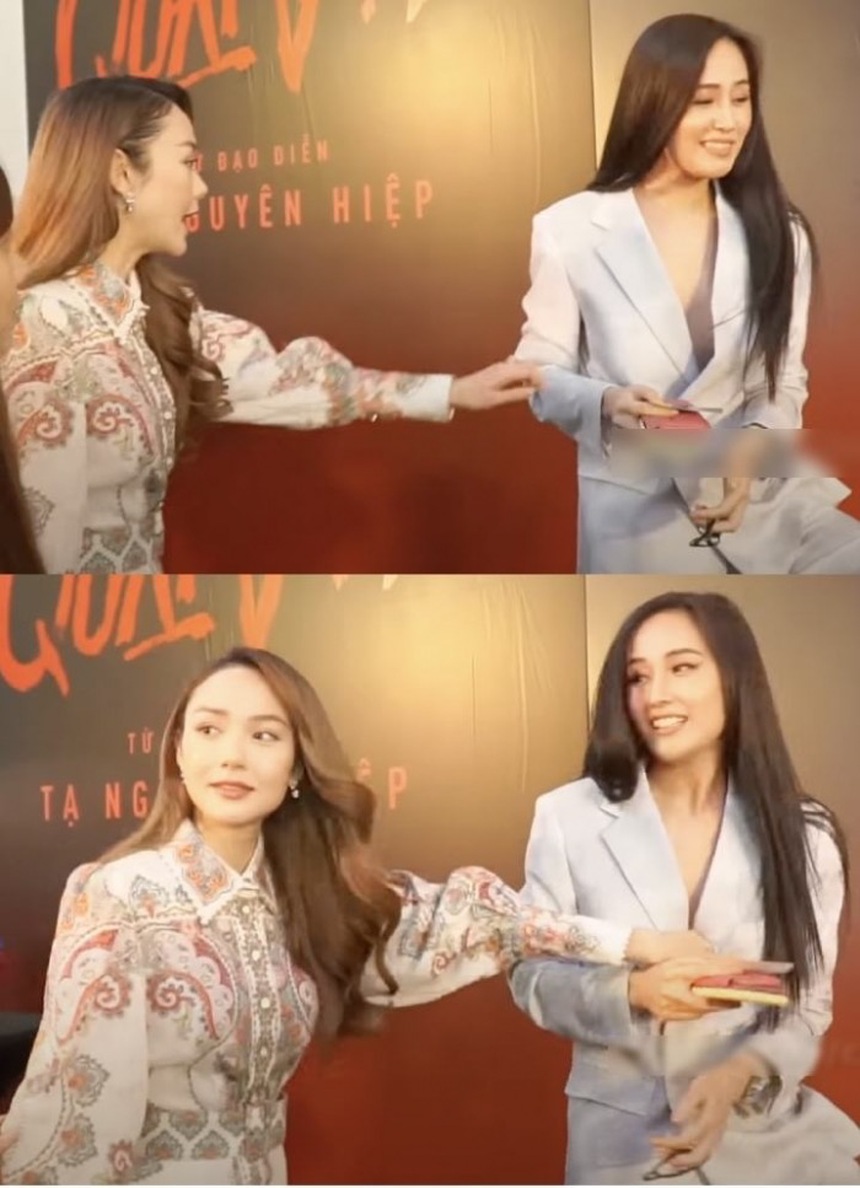 Sao nữ Vbiz gặp sự cố trang phục: Mai Phương Thúy - Bảo Ngọc được đồng nghiệp 'chữa cháy', 1 Á hậu suýt hớ hênh trên sóng trực tiếp - Ảnh 3. Sao nữ Vbiz gặp sự cố trang phục: Mai Phương Thúy - Bảo Ngọc được đồng nghiệp 'chữa cháy', 1 Á hậu suýt hớ hênh trên sóng trực tiếp - Ảnh 3.