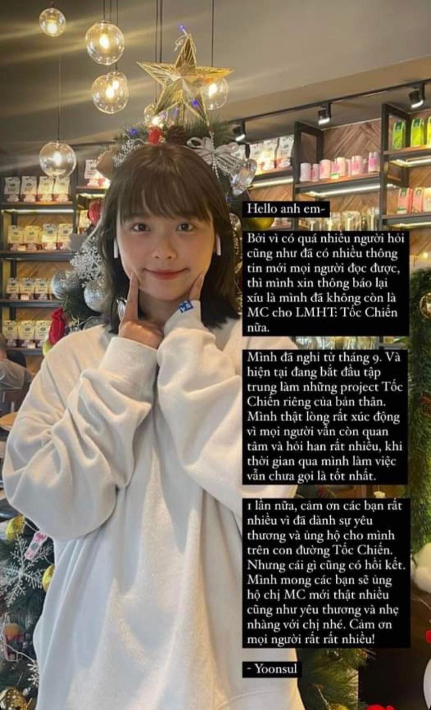 Cộng đồng 'nhớ nhung', cựu MC Tốc Chiến hé lộ cuộc sống hiện tại - Ảnh 3. Cộng đồng 'nhớ nhung', cựu MC Tốc Chiến hé lộ cuộc sống hiện tại - Ảnh 3.