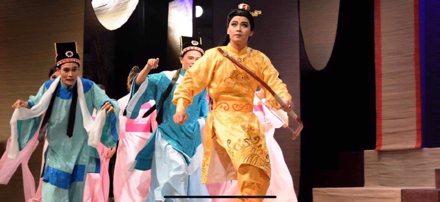 Nghệ sĩ cải lương Lê Tuấn: Một năm nhiều dấu ấn - Ảnh 1.