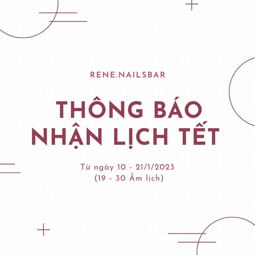 Cập nhật lịch làm nail Tết của các tiệm nail hot tại Hà Nội  - Ảnh 12.