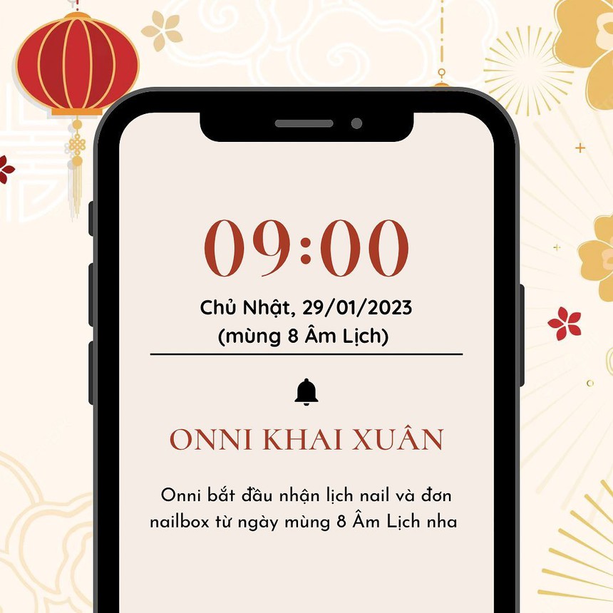 Cập nhật lịch làm nail Tết của các tiệm nail hot tại Hà Nội  - Ảnh 7.