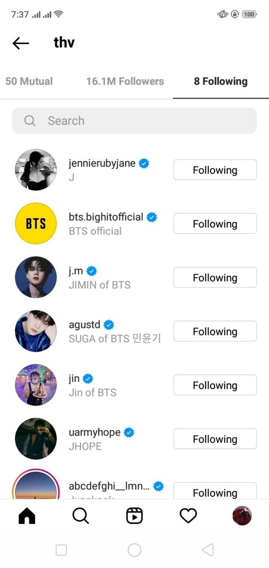 V BTS theo dõi T.O.P Big Bang trên Instagram? - Ảnh 5.