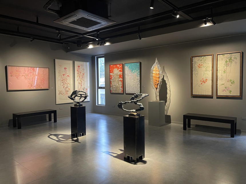 Hà Nội, Tết về trên triển lãm - Ảnh 1. Hà Nội, Tết về trên triển lãm - Ảnh 1.