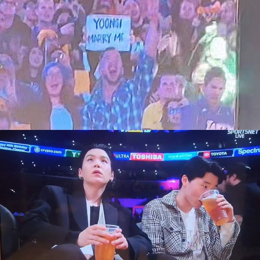 Những lần được cầu hôn gây choáng nhất của Suga BTS - Ảnh 2.