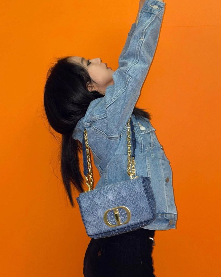 (Bài đăng Tết) Bộ sưu tập túi xách Dior đầy thèm muốn của Jisoo Blackpink - Ảnh 11.