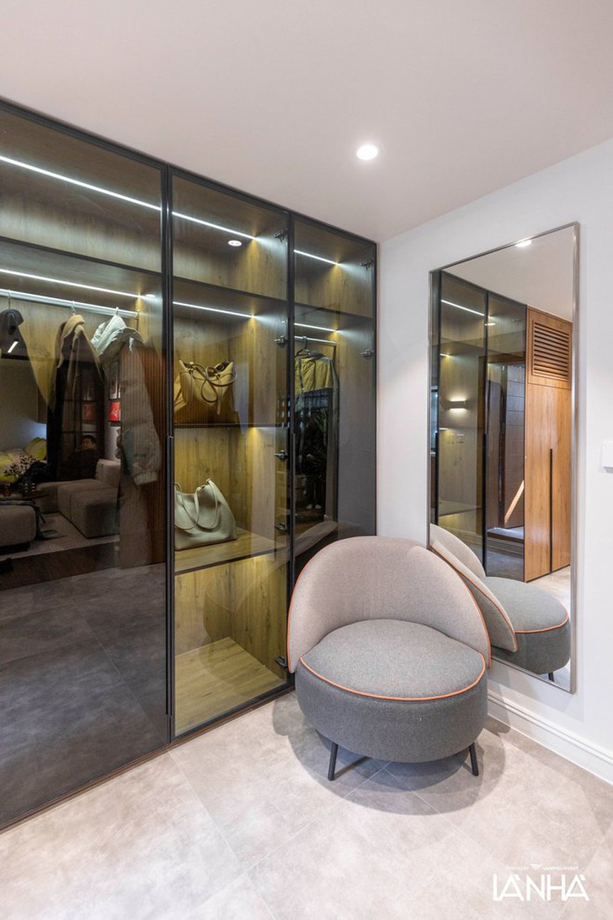 Nhà tập thể cũ 46 m2 chứa quá nhiều đồ, cửa các phòng chồng chéo nhau, vợ nhiều lần thốt lên "không thể chịu đựng được": KTS đưa ra giải pháp gì? - Ảnh 7.