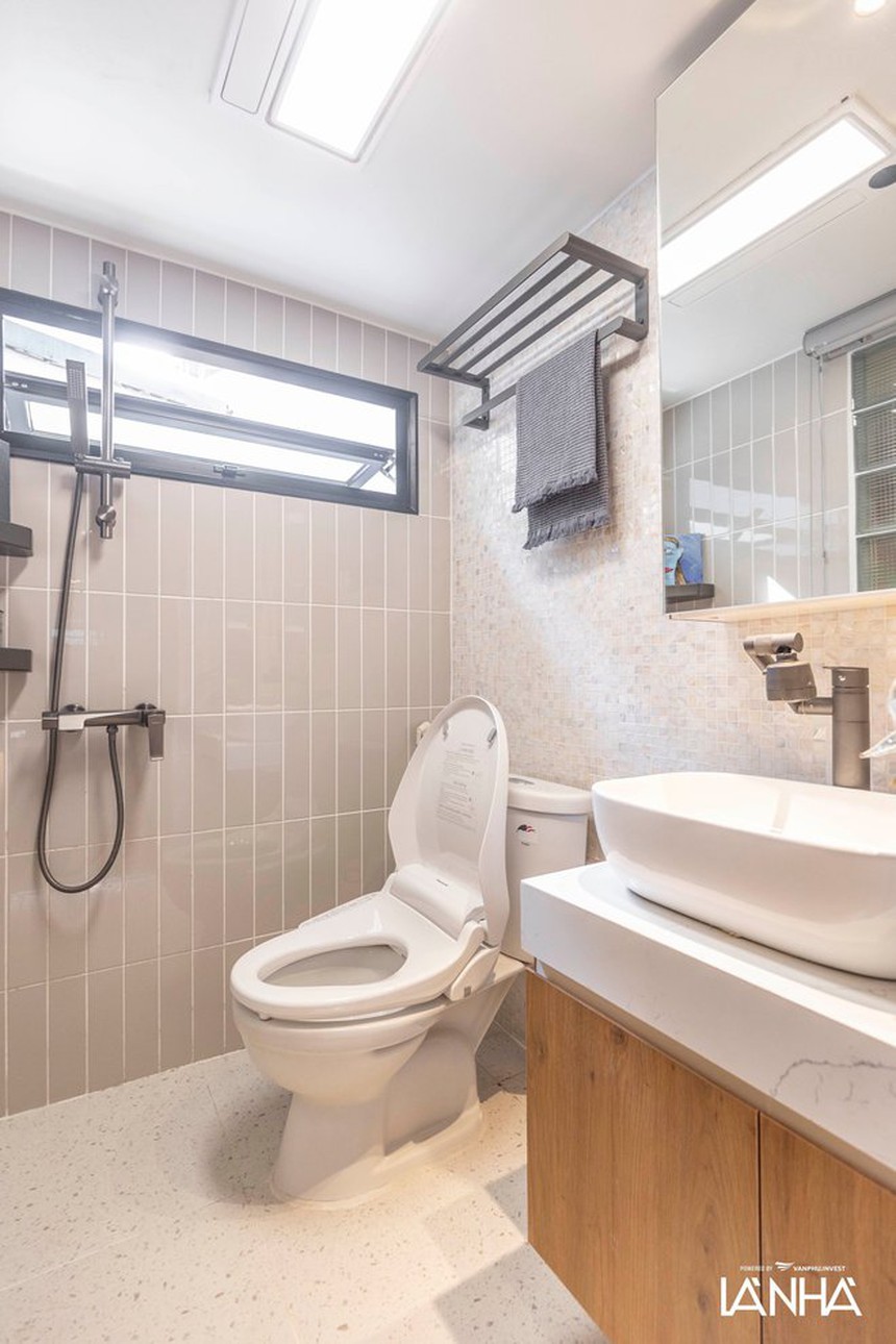 Nhà tập thể cũ 46 m2 chứa quá nhiều đồ, cửa các phòng chồng chéo nhau, vợ nhiều lần thốt lên "không thể chịu đựng được": KTS đưa ra giải pháp gì? - Ảnh 12.