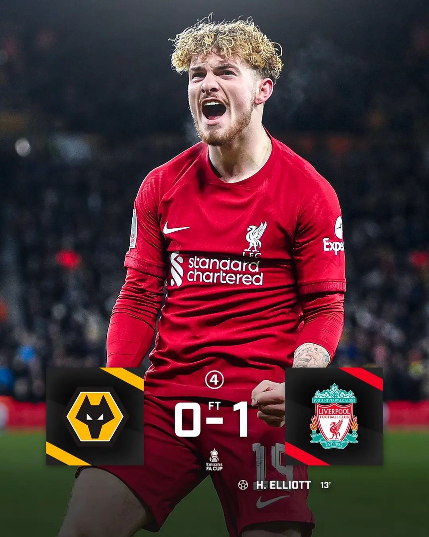 VIDEO bàn thắng Wolves 0-1 Liverpool: Sao trẻ lập siêu phẩm, 'The Kop' đi tiếp - Ảnh 4.