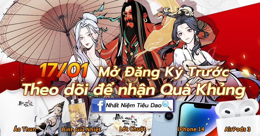 Nhất Niệm Tiêu Dao mở đăng ký tải sớm đính kèm thêm quà tặng “iPhone 14, Airpod 3” - Ảnh 2. Nhất Niệm Tiêu Dao mở đăng ký tải sớm đính kèm thêm quà tặng “iPhone 14, Airpod 3” - Ảnh 2.