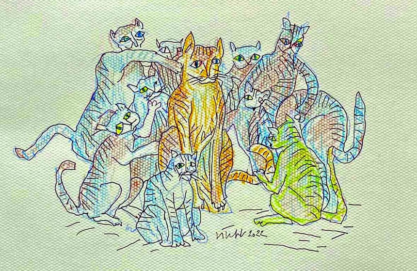 Ngẫm ngợi đầu năm: 'Con mèo, con mẻo, con meo' - Ảnh 1. Ngẫm ngợi đầu năm: 'Con mèo, con mẻo, con meo' - Ảnh 1.