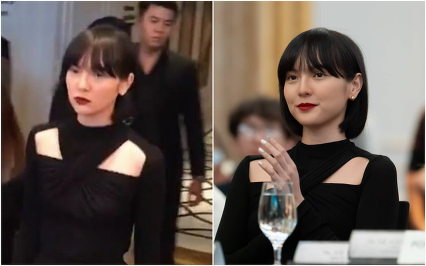 Những lần lọt vào ống kính team qua đường của Hải Tú: Khi gây tranh cãi vì thái độ, lúc khoe trọn nụ cười "thương hiệu" - Ảnh 5. Những lần lọt vào ống kính team qua đường của Hải Tú: Khi gây tranh cãi vì thái độ, lúc khoe trọn nụ cười "thương hiệu" - Ảnh 5.