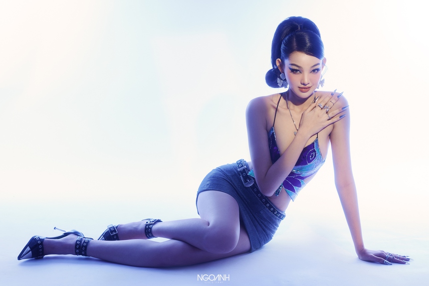 Ngày cận Tết, trò chuyện cùng Trần Thị Bé Quyên - cô gái gây tiếc nuối nhất Hoa hậu Việt Nam 2022 - Ảnh 3.