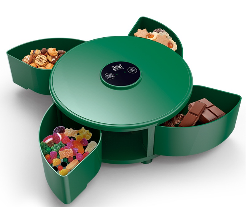 Cận cảnh hộp đựng mứt cảm ứng “hot” nhất Tết này: Tự mở trong 0,3 giây, thiết kế chống kẹp tay cực xịn - Ảnh 5.