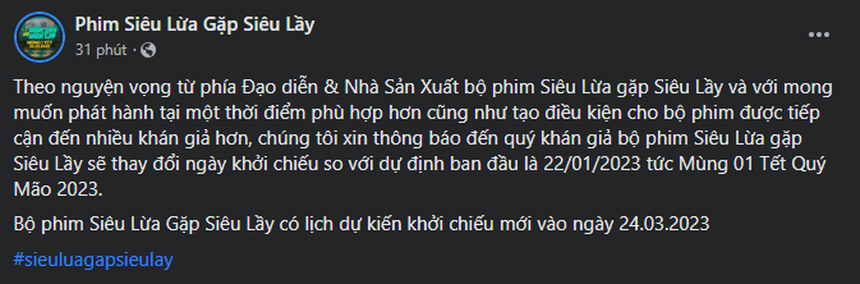 1 phim Việt bất ngờ rút khỏi đường đua Tết 2023 chỉ sau 2 ngày mở bán vé, lý do đạo diễn đưa ra là gì? - Ảnh 2.