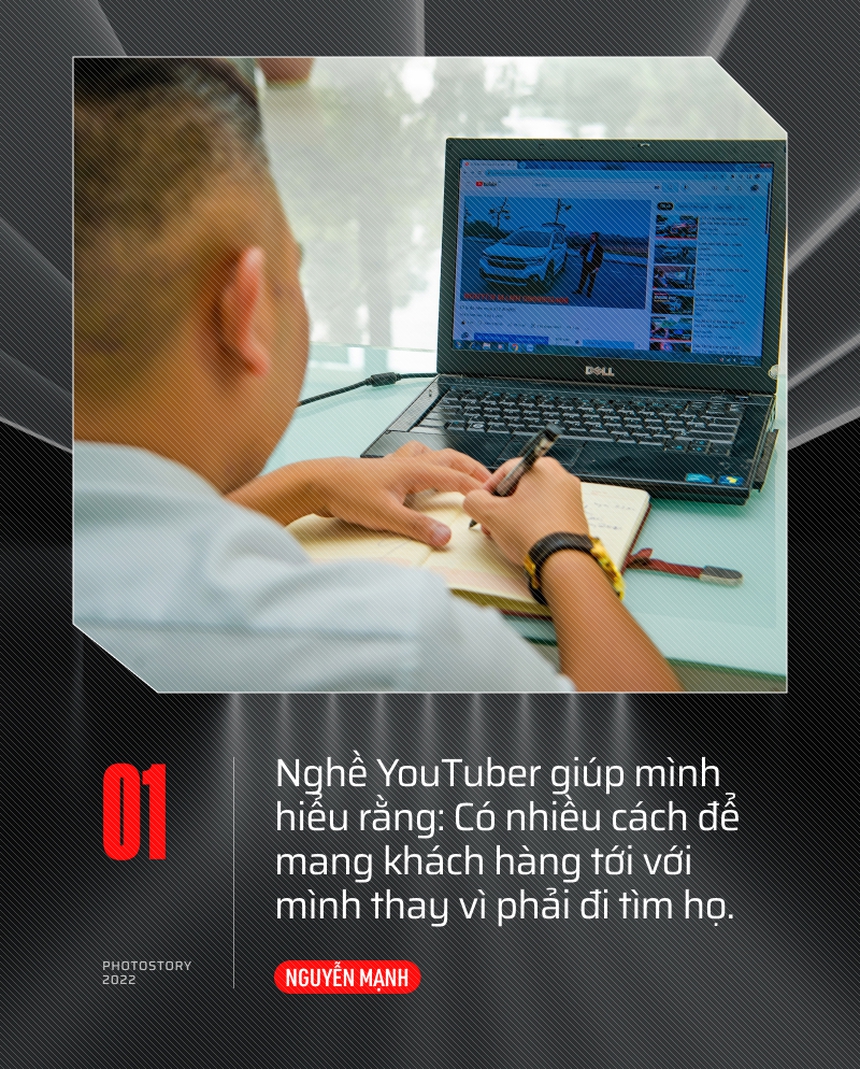Nguyễn Mạnh - ‘YouTuber’ bán 100 ô tô/năm qua video, khách tỉnh quyết lên Hà Nội để được lên hình cùng người nổi tiếng - Ảnh 3.