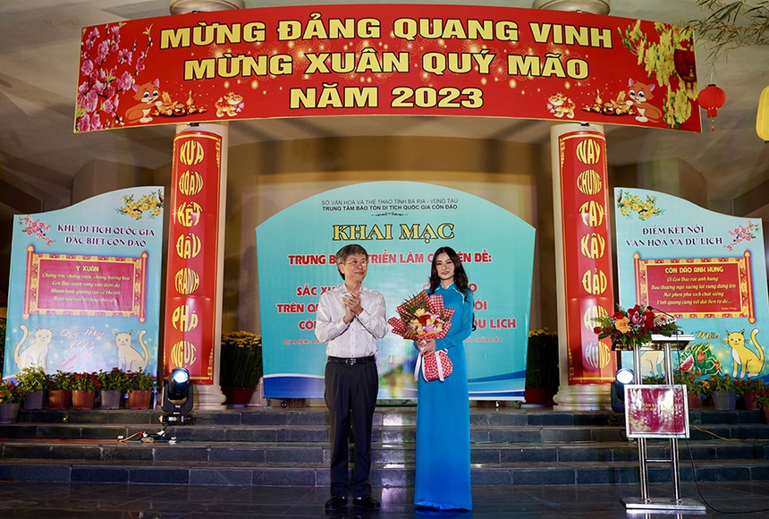 Hoa hậu Môi trường Nguyễn Thanh Hà được mời làm Đại sứ quảng bá Côn Đảo - Ảnh 1.