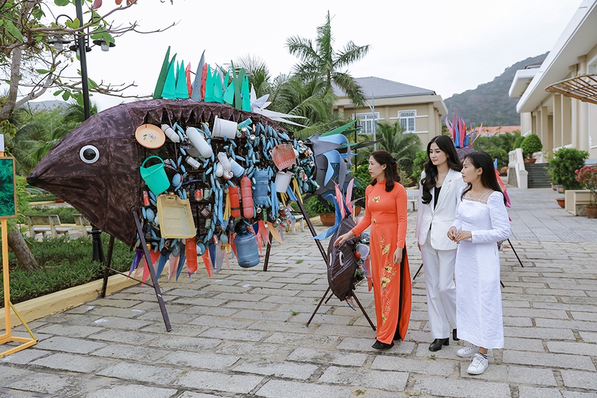 Hoa hậu Môi trường Nguyễn Thanh Hà được mời làm Đại sứ quảng bá Côn Đảo - Ảnh 3.