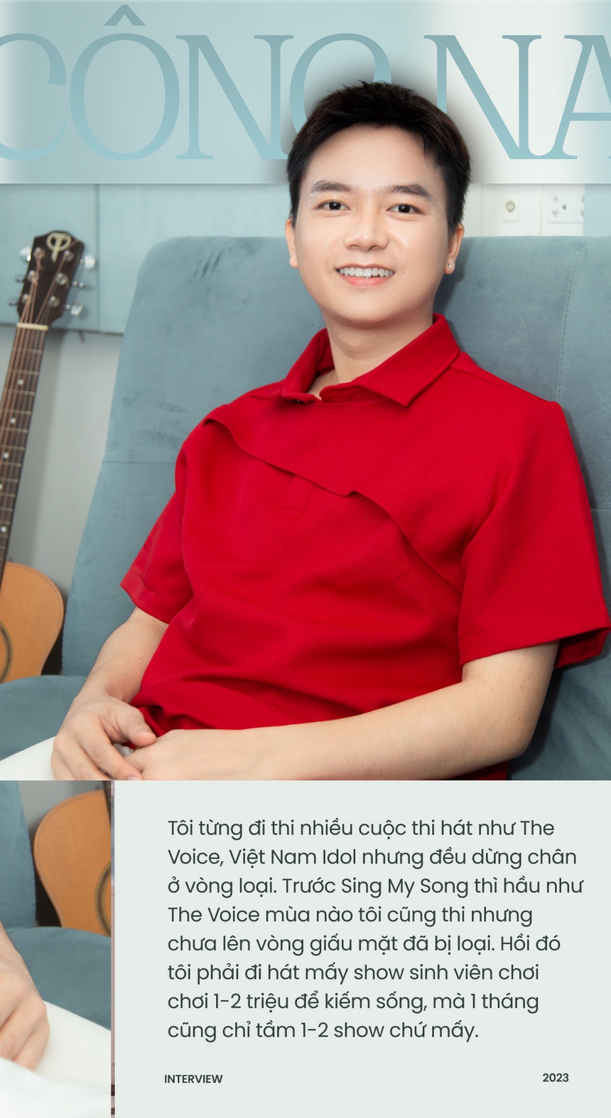 Bùi Công Nam: "Hồi mới vào nghề, cát-xê của tôi là 7-10 triệu cho 1 bài hát. Giờ đây con số đó gấp 10 lần..."  - Ảnh 4.