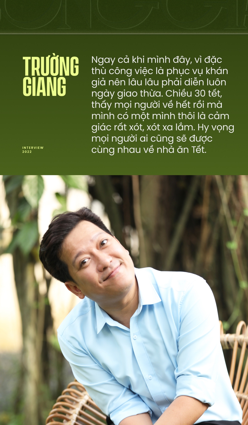 Trường Giang: Có những hôm đón Tết trên xe, thấy mọi người về hết chỉ còn lại mình là xót xa lắm! - Ảnh 3. Trường Giang: Có những hôm đón Tết trên xe, thấy mọi người về hết chỉ còn lại mình là xót xa lắm! - Ảnh 3.