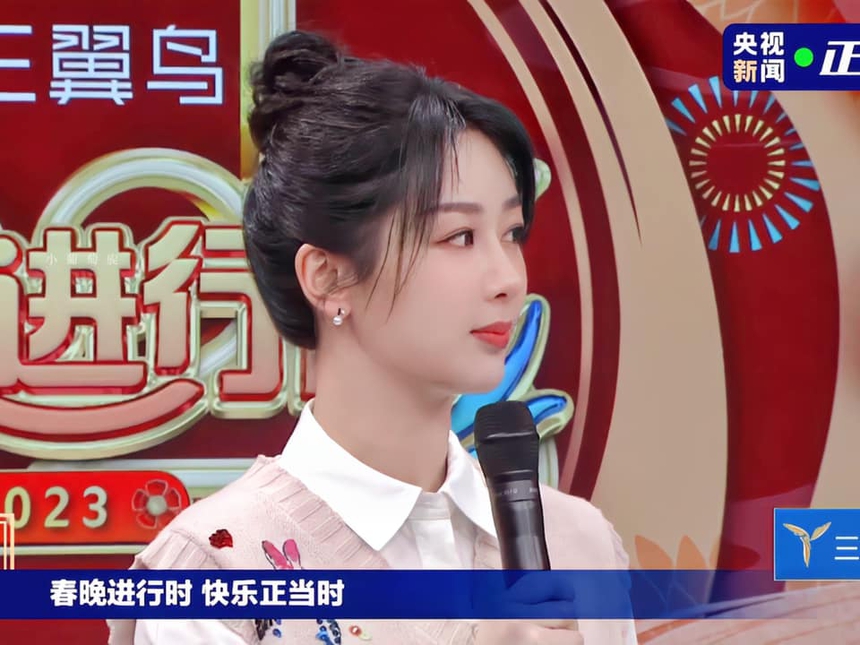 Dương Tử xuất hiện trong chương trình chào xuân, nhan sắc có gì mà gây xôn xao - Ảnh 3.