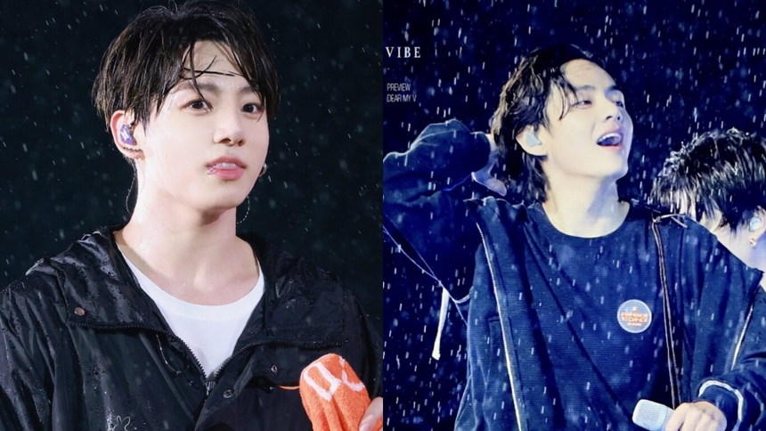 (Bài Tết) Màn biểu diễn cực đỉnh bất chấp thời tiết xấu của BTS, EXO, TVXQ - Ảnh 1.