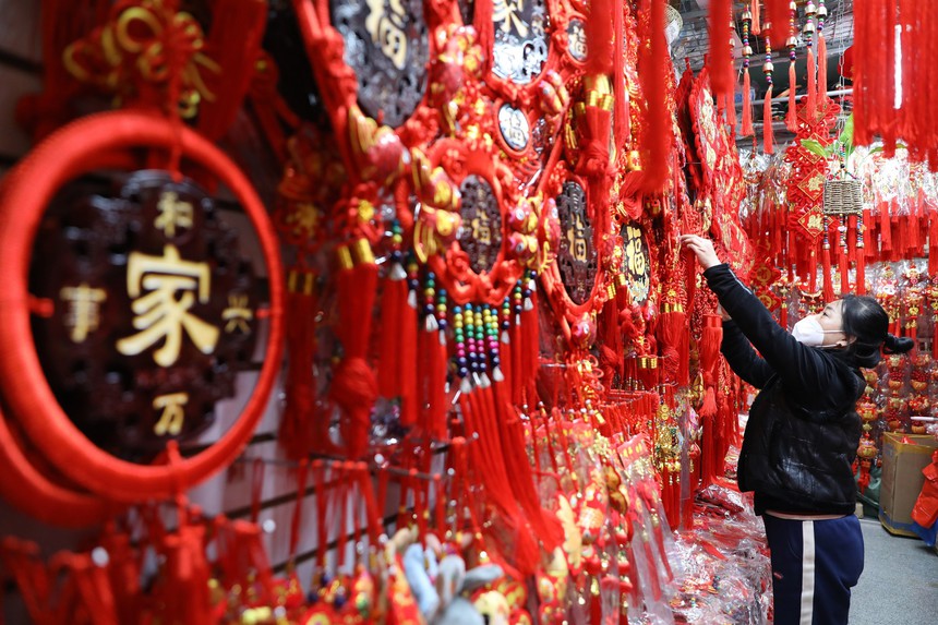 Hình ảnh không khí đón Tết Nguyên đán tại một số quốc gia trên thế giới  - Ảnh 4.