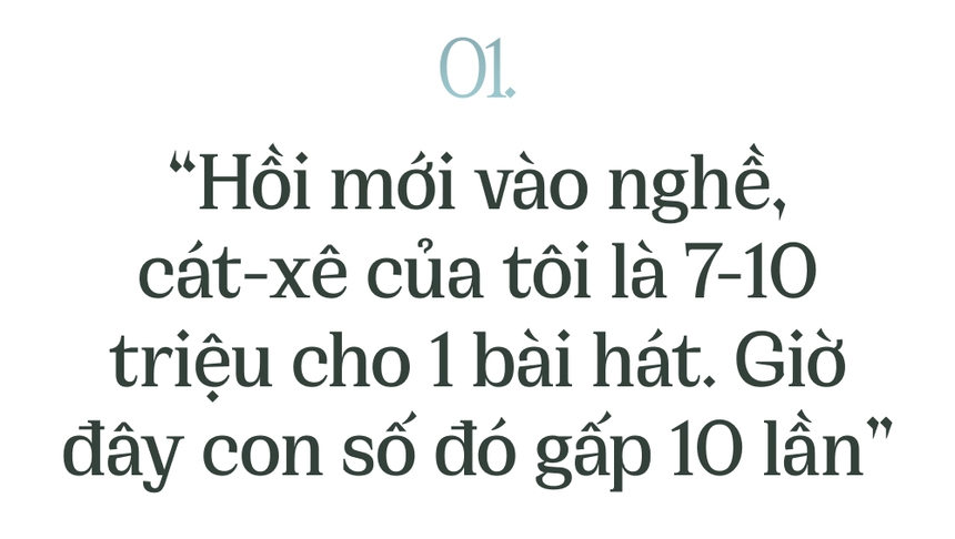 Bùi Công Nam: "Hồi mới vào nghề, cát-xê của tôi là 7-10 triệu cho 1 bài hát. Giờ đây con số đó gấp 10 lần..."  - Ảnh 3.