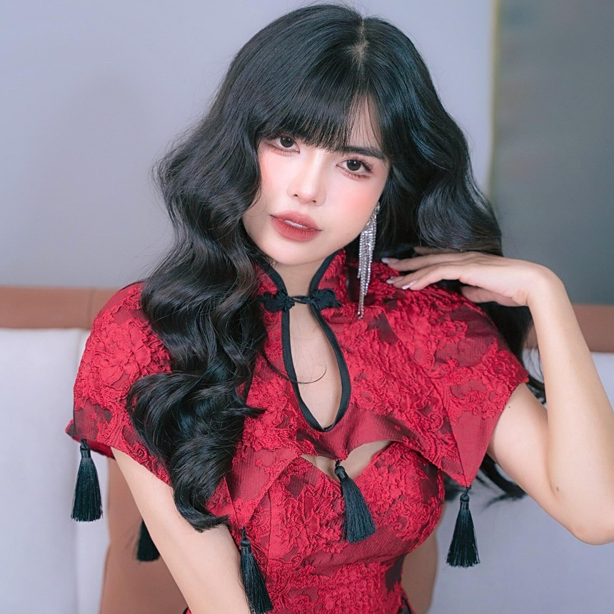 Mỹ nữ làng game đón Tết, ai cũng xinh như búp bê! - Ảnh 3.