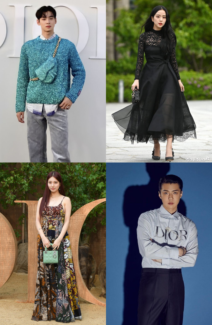 Mỹ nam BTS xuất hiện tại show của Dior, netizen bỗng réo tên Jisoo - Suzy với lý do khó đỡ - Ảnh 8. Mỹ nam BTS xuất hiện tại show của Dior, netizen bỗng réo tên Jisoo - Suzy với lý do khó đỡ - Ảnh 8.