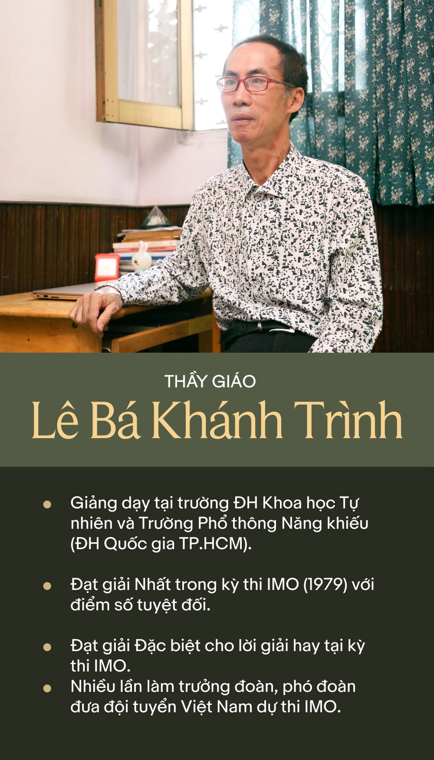 Gặp lại “cậu bé vàng của làng Toán học” Lê Bá Khánh Trình: Thi đấu quốc tế thì phải rèn ngang sức với người ta, để không bẽ mặt, chứ sao lại bảo không cần thành tích? - Ảnh 1.