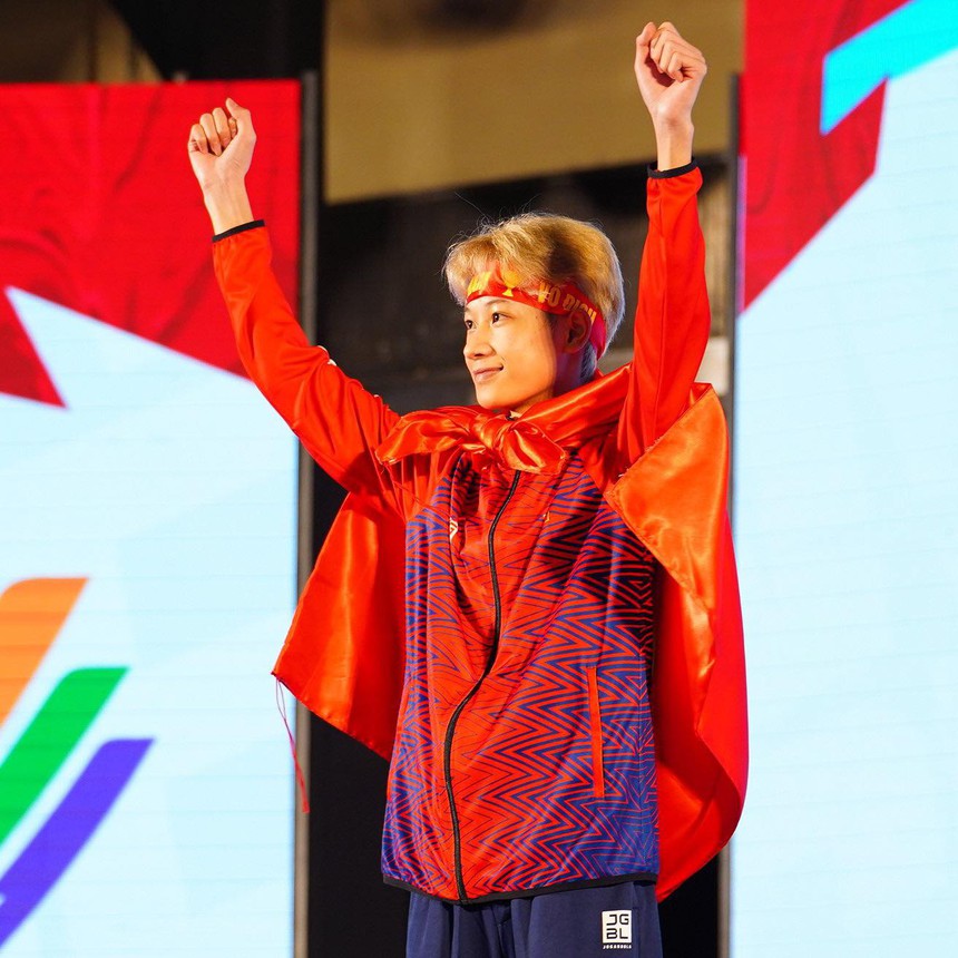 Nam tuyển thủ HCV SEA Games 'khóc ròng', thừa nhận chưa có 'mảnh tình vắt vai' - Ảnh 1. Nam tuyển thủ HCV SEA Games 'khóc ròng', thừa nhận chưa có 'mảnh tình vắt vai' - Ảnh 1.