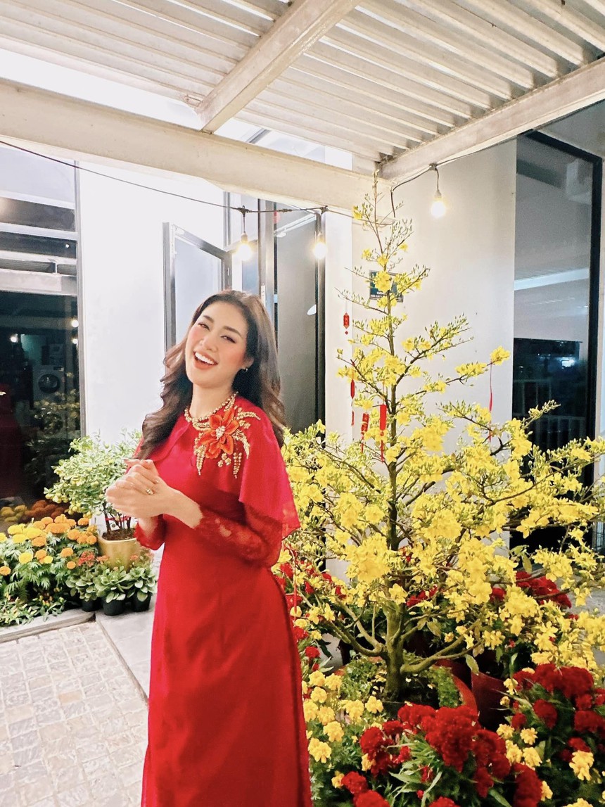 Sao Việt ngày Mồng 1 Tết: Loạt cặp đôi thi nhau phát 'cẩu lương', Anh Tú khoe Diệu Nhi lần đầu làm 1 việc  - Ảnh 14.