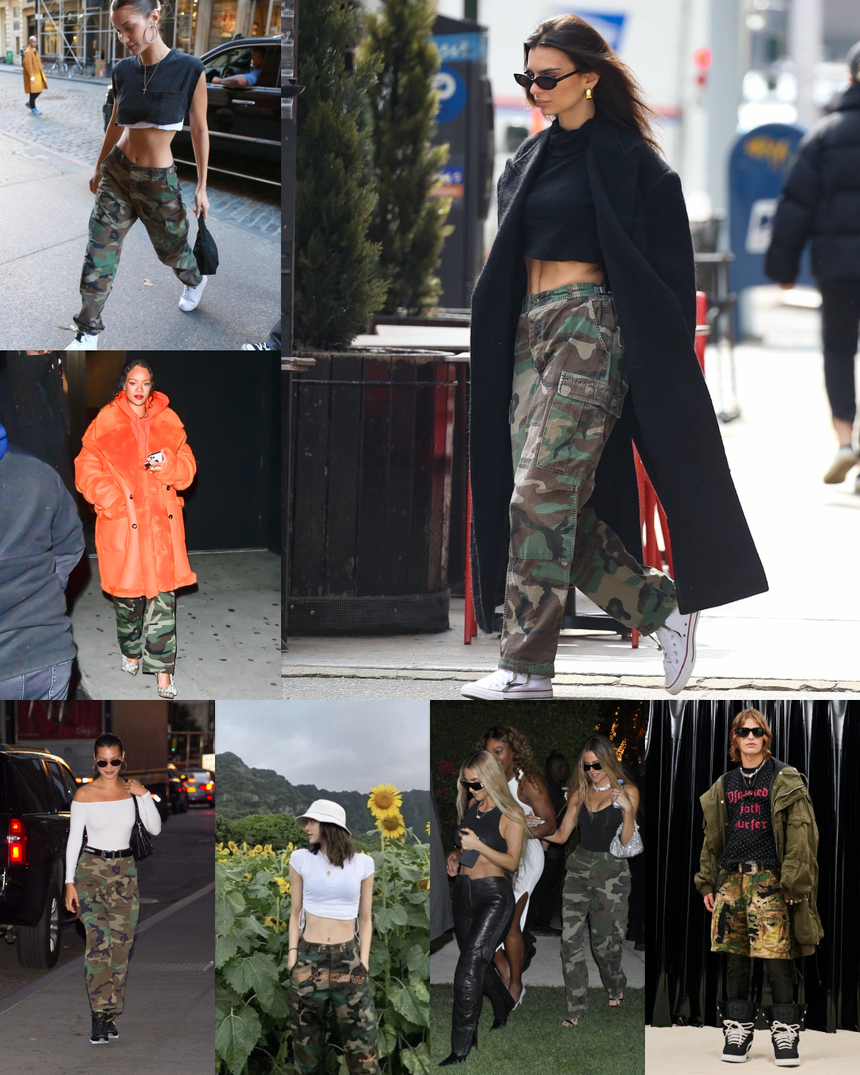 Có 1 hoạ tiết hầm hố nhưng cực cool khiến từ Lisa (BLACKPINK) cho tới Bella Hadid phải 'đổ rạp', được dự báo là hot trend 2023 - Ảnh 5. Có 1 hoạ tiết hầm hố nhưng cực cool khiến từ Lisa (BLACKPINK) cho tới Bella Hadid phải 'đổ rạp', được dự báo là hot trend 2023 - Ảnh 5.