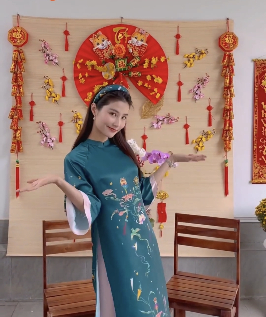 Sao Việt ngày Mồng 1 Tết: Loạt cặp đôi thi nhau phát 'cẩu lương', Anh Tú khoe Diệu Nhi lần đầu làm 1 việc  - Ảnh 17.