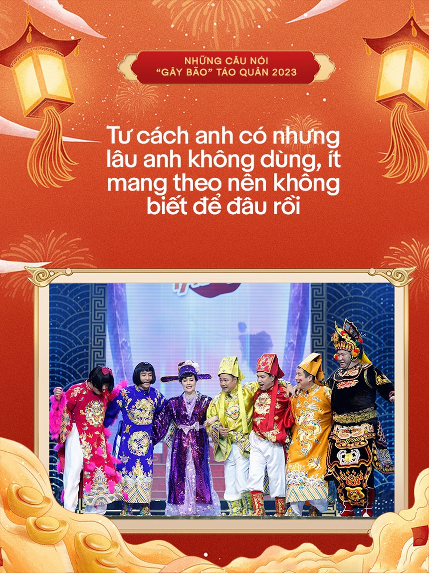 Những câu nói gây bão 'Táo quân 2023' - Ảnh 11.