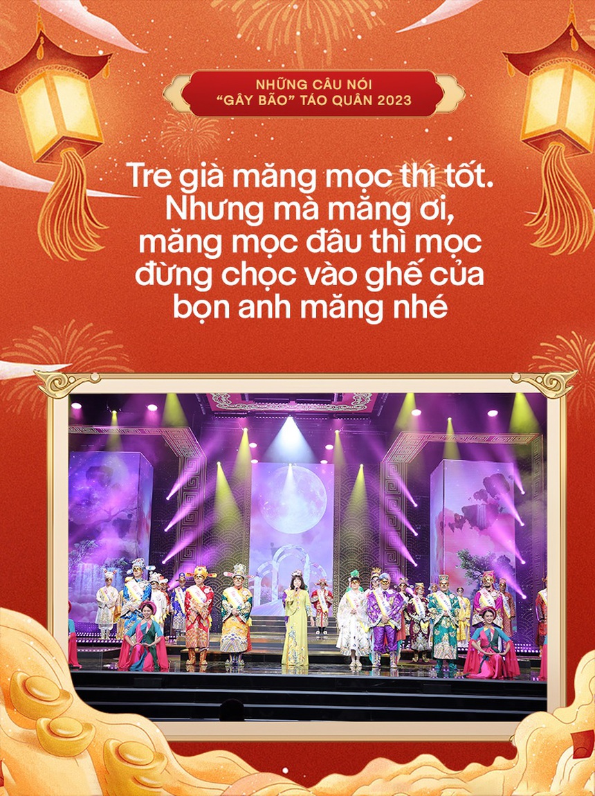 Những câu nói gây bão 'Táo quân 2023' - Ảnh 3.