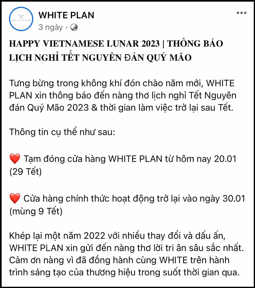 Lịch mở cửa trở lại của 10 shop quần áo được hội mặc đẹp ưa chuộng - Ảnh 10. Lịch mở cửa trở lại của 10 shop quần áo được hội mặc đẹp ưa chuộng - Ảnh 10.