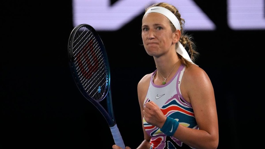 Kết quả Australian Open 2023 hôm nay 23/1: Tsitsipas, Azarenka vào bán kết - Ảnh 3.