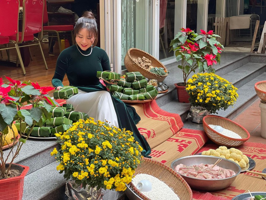 Nàng dâu "siêu nhân": Lo Tết tươm tất chu đáo, đón Giao thừa xứ Kim chi mẹ chồng vẫn dành tặng 2 từ "tuyệt vời" - Ảnh 2.