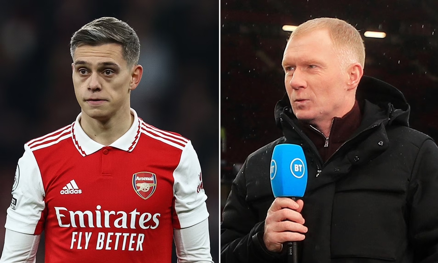 Paul Scholes dành lời khen cho Trossard sau màn trình diễn trước MU