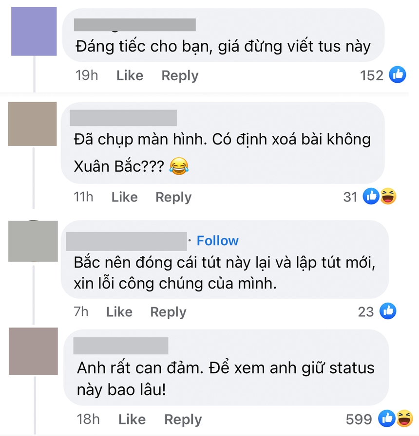 NSƯT Xuân Bắc vẫn giữ một động thái dù gây tranh cãi về phát ngôn mắng khán giả chê 'Táo Quân' - Ảnh 3. NSƯT Xuân Bắc vẫn giữ một động thái dù gây tranh cãi về phát ngôn mắng khán giả chê 'Táo Quân' - Ảnh 3.
